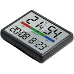 Cmjaagur - horloge murale numrique magntique et rveil pour n'importe quelle pice (noir)[m837]