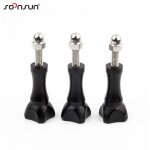 Cnyo� 3 pcs / lot long pouce vis avec ecrou pour gopro hero 6 / 5 / 4 / 3 + pour sjcam pour xiaomi yi ...