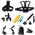 Cnyo� 9 dans 1 poitrine ceinture sangle + head strap + poign�e manfrotto + tr�pied mount adapter pour ...