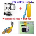 Cnyo� accessoires gopro hero 3 case bo�tier �tanche + go pro bobber floating poche b�ton pour gopro ...
