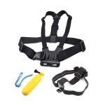 Cnyo flottant main grip poigne + elastique chef fixation de la dragonne + poitrine harnais mont pour ...