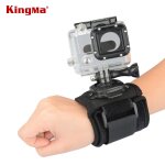 Cnyo kingma accessories for gopro 360 degrees wrist mount band strap and screw for go pro hero 4 3 2 ...