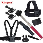 Cnyo� kingma for gopro accessories for go pro camera spare chest head helmet strap tripod monopod mount ...