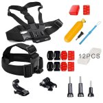 Cnyo� shoot action cam�ra plong�e surf accessoires set pour gopro hero 5 4 3 sjcam xiaomi yi 4k xiaoyi ...