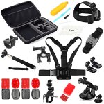 Cnyo shoot cyclisme casque mont accessoires set head chest strap monopode pour go pro hero 5 4 3 sjcam ...