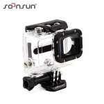 Cnyo� squelette de protection de logement cas c�t� ouvert cas avec backdoor ouverture couverture pour ...