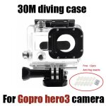 Cnyoâ® tekcam pour gopro hero 3 accessoires 30 m boîtier etanche plongée sous - marine boîte de logement ... Cnyoâ® tekcam pour gopro hero 3 accessoires 30 m boîtier etanche plongée sous - marine boîte de logement ...
