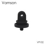 Cnyo� vamson pour go pro accessoires mini tr�pied vis mount adapter avec 1 / 4  vis manfrotto pour gopro ...