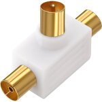 Te coaxial 9, 52mm (1 mâle + 2 femelles) - répartiteur pour antennes - adaptateur - connecteur antenne ... Te coaxial 9, 52mm (1 mâle + 2 femelles) - répartiteur pour antennes - adaptateur - connecteur antenne ...