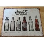 Coca - cola - bottle history - retro