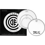 Code drumheads tpdnaclrr - pack peaux 10 12 16 transparentes rock + dna sablée 14 Code drumheads tpdnaclrr - pack peaux 10 12 16 transparentes rock + dna sablée 14