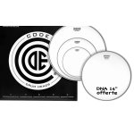 Code drumheads tpgenctdr - pack peaux 10  12  16  generator sables rock + dna sable 14