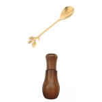 Coffee distributor needle with stand professional for kitchen espresso