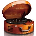 Coffret de 34 botier en bois tt plaque joueur (port usb, courroie, 2xenceinte intgre)