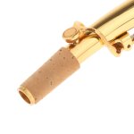 Col de saxophone a surface dore, connecteur en laiton plaqu or, coude pour accessoire de saxophone ...