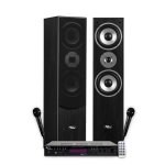 Colonnes son hifi pack karaoke evidence acoustics star5 - 1000w pmpo, ampli stro 2x50w, usb bluetooth, ...