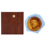 Colophane premium faite a la main dans une boîte en bois pour violon, alto, violoncelle et erhu (jaune) ... Colophane premium faite a la main dans une boîte en bois pour violon, alto, violoncelle et erhu (jaune) ...