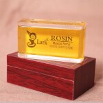 Colophane rosin pour violon, alto et archets de violoncelle, colophane naturelle peu poussireuse avec ...