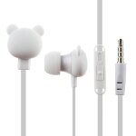 Color mignon dessin anim couteur 3. 5mm dans l'oreille filaire casque avec micro pour samsung pour ...
