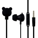 Color mignon dessin anim couteur 3. 5mm dans l'oreille filaire casque avec micro pour samsung pour ...