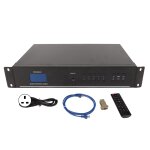 Commutateur hd 4k 8 en 16 sorties 4k 30hz, alliage d'aluminium, change  chaud, dvi vga edid hd, commutateur ...