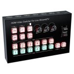 Commutateur hdmi 4 entr�es 2 sorties 1080p 60 hz avec osd et mixage audio yonis
