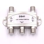 Commutateur lnb plat pour rcepteur tv, 4x1, antenne satellite, nouveaut, 1 pice, gratuit