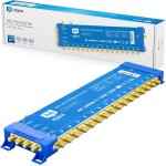 Commutateur multiple pmse 5 / 8 1x sat jusqu'a 8 récepteurs / récepteur pour tv full hdtv 3d 4k uhd avec ... Commutateur multiple pmse 5 / 8 1x sat jusqu'a 8 récepteurs / récepteur pour tv full hdtv 3d 4k uhd avec ...
