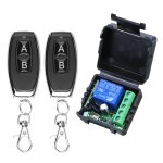 Commutateur de tlcommande sans fil pour serrure lectromagntique de porte, rcepteur et metteur 2ch, ...