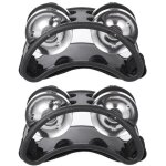 Compagnon de tambour elliptique pour enfants, pied a main, tambour jingle, dos de tambourin musical, ...