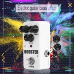 Compresseur de pdale a gain elev, booster d'adaptateur 9v, alimentation electrique, accessoires de ...