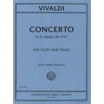 Concerto en sol majeur rv437 pour fl�te traversi�re et piano