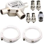 Connecteur coaxial d'antenne coaxialeâ¿pour type t / f distributeur d'antenne entièrement blindé distributeur ... Connecteur coaxial d'antenne coaxialeâ¿pour type t / f distributeur d'antenne entièrement blindé distributeur ...