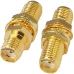 Connecteur femelle sma adaptateur coaxial sma femelle vers sma femelle connecteur coaxial femelle  femelle ...