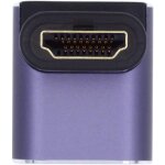 Connecteur magntique hdmi 8k 90 degrs coud vers le bas vertical type - a hdmi 2. 1 mle vers femelle ...