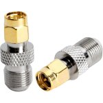 Connecteur sma m�le vers f type femelle adaptateur coaxial f type femelle sma m�le fiche f femelle sma ...