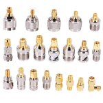 Connecteurs sma vers sma bnc nf uhf, adaptateur rf type 20, sma fe vers f, sma fe vers f