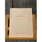 Conrad beck nocturne pour saxophone alto et piano partition editions lemoine