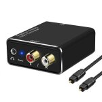 Convertisseur audio numérique vers analogique, dac numérique spdif optique vers analogique g / d rca ... Convertisseur audio numérique vers analogique, dac numérique spdif optique vers analogique g / d rca ...
