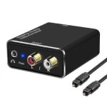 Convertisseur audio numérique vers analogique, dac numérique spdif optique vers analogique g / d rca ... Convertisseur audio numérique vers analogique, dac numérique spdif optique vers analogique g / d rca ...
