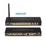 Convertisseur dts ac3 5. 1 vers hdmi hd851bt, séparateur optique coaxial spdif 4k arc avec blu - ray Convertisseur dts ac3 5. 1 vers hdmi hd851bt, séparateur optique coaxial spdif 4k arc avec blu - ray