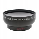 Convertisseur grand angle 0, 45 x 43 mm pour appareils photo reflex