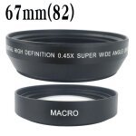 Convertisseur d'objectif grand angle pour appareil photo reflex numrique, adaptateur de rsolution, ...