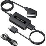 Convertisseur pritel vers hdmi avec cbles - adaptateur full hd 720p / 1080p