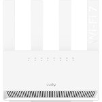 Copp - routeur double bande be3600 wi - fi 7 wr3600e 4 ports gigabit, quad core 2, 0 ghz, 4 antennes ...