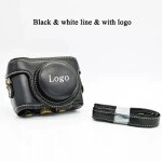 Coque en cuir pu pour appareil photo sony, avec sangle, pour modèles rx100, rx100, ii, iii, rx100, iv, ... Coque en cuir pu pour appareil photo sony, avec sangle, pour modèles rx100, rx100, ii, iii, rx100, iv, ...