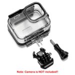 Coque de protection pour gopro hero 11, 10, 9, 60m, étanche, noire, accessoire de plongée sous - marine ... Coque de protection pour gopro hero 11, 10, 9, 60m, étanche, noire, accessoire de plongée sous - marine ...