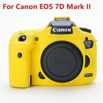 Coque en silicone pour appareil photo dslr, �tui pour canon eos r 6d 7d 5d mark ii iii iv 200d 80d 750d ...