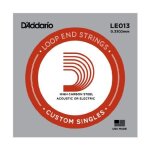 Corde au d�tail banjo d'addario a boucle acier plein 013 - le013