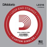 Corde au détail banjo d'addario a boucle acier plein 016 - le016 Corde au détail banjo d'addario a boucle acier plein 016 - le016